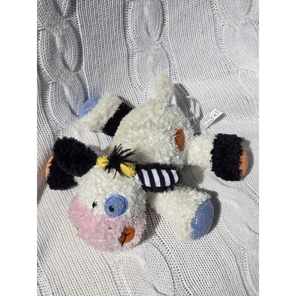 Mary‎ Meyer Cheery Cheeks Cow Retired Weighted Stuffed Animal Patchwork Sensory